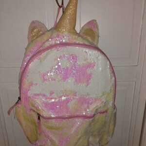 Unicorn 2 Way Sequins Critter Backpack